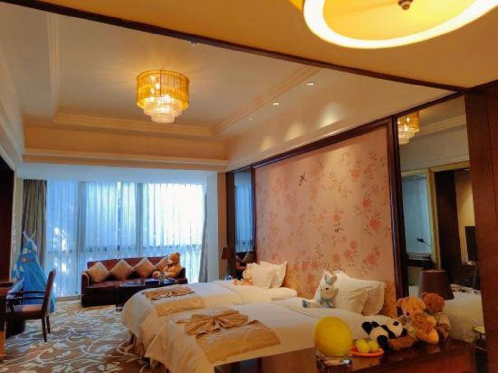 Sichuan Tennis International Hotel Main Building Chengdu Exterior photo